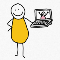 Grafik Online-Moderation